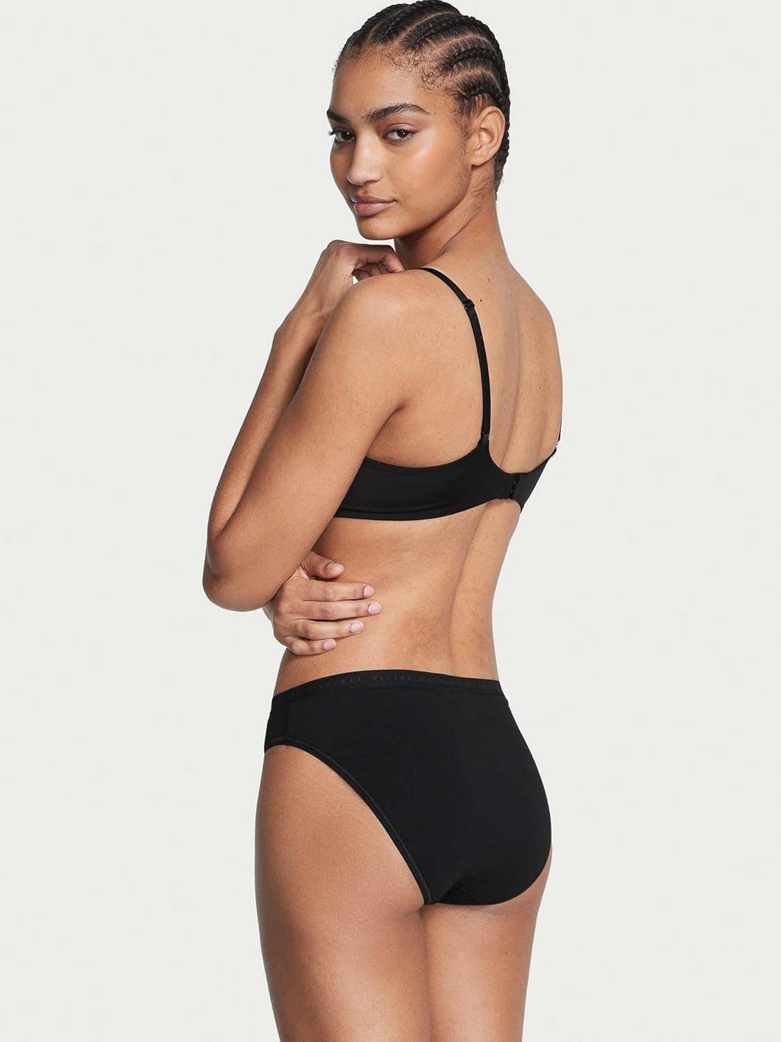 image:imageVictorias Secret Womens Cotton Bikini Underwear Moderate Coverage Panties for Women Multi Pack XSXXLBlack