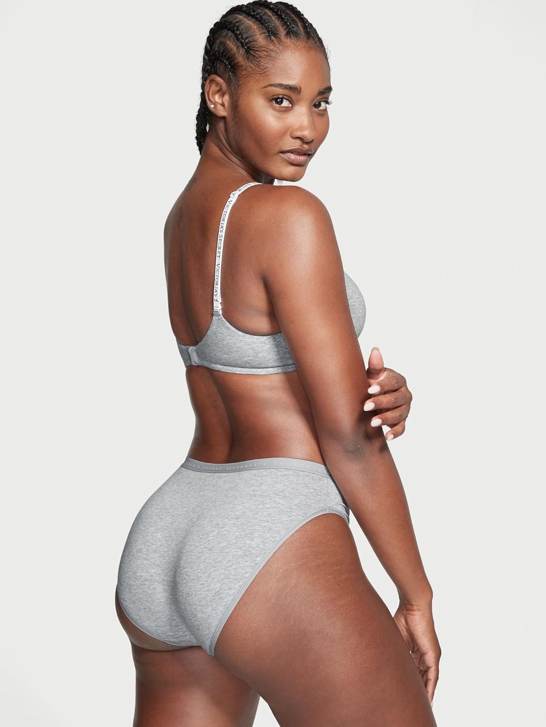 image:imageVictorias Secret Womens Cotton Brief Underwear Full Coverage Panties for Women Multi Pack XSXXLBlack White Mix