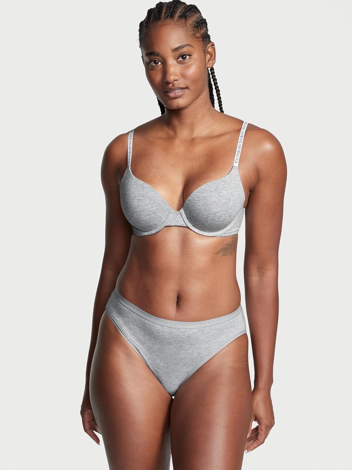 image:imageVictorias Secret Womens Cotton Brief Underwear Full Coverage Panties for Women Multi Pack XSXXLBlack White Mix