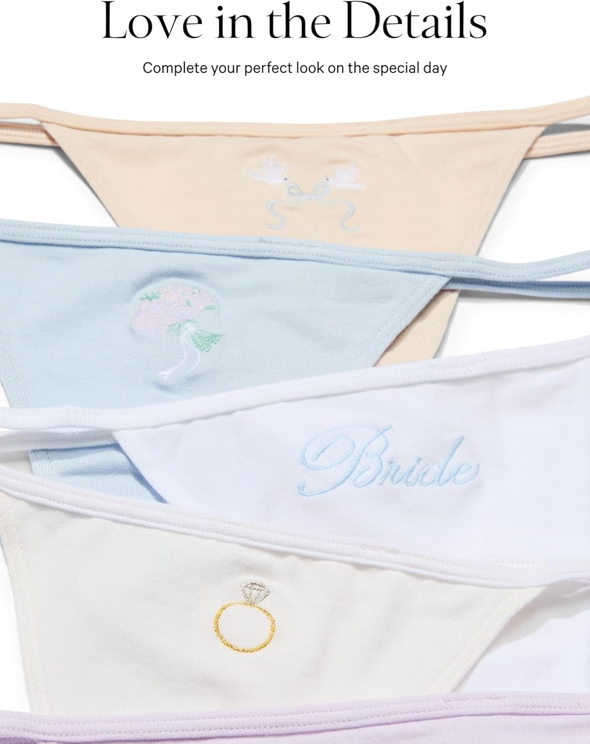 image:imageVictorias Secret Womens Cotton Thong Underwear Panties for Women Multi Pack XSXXLBridal