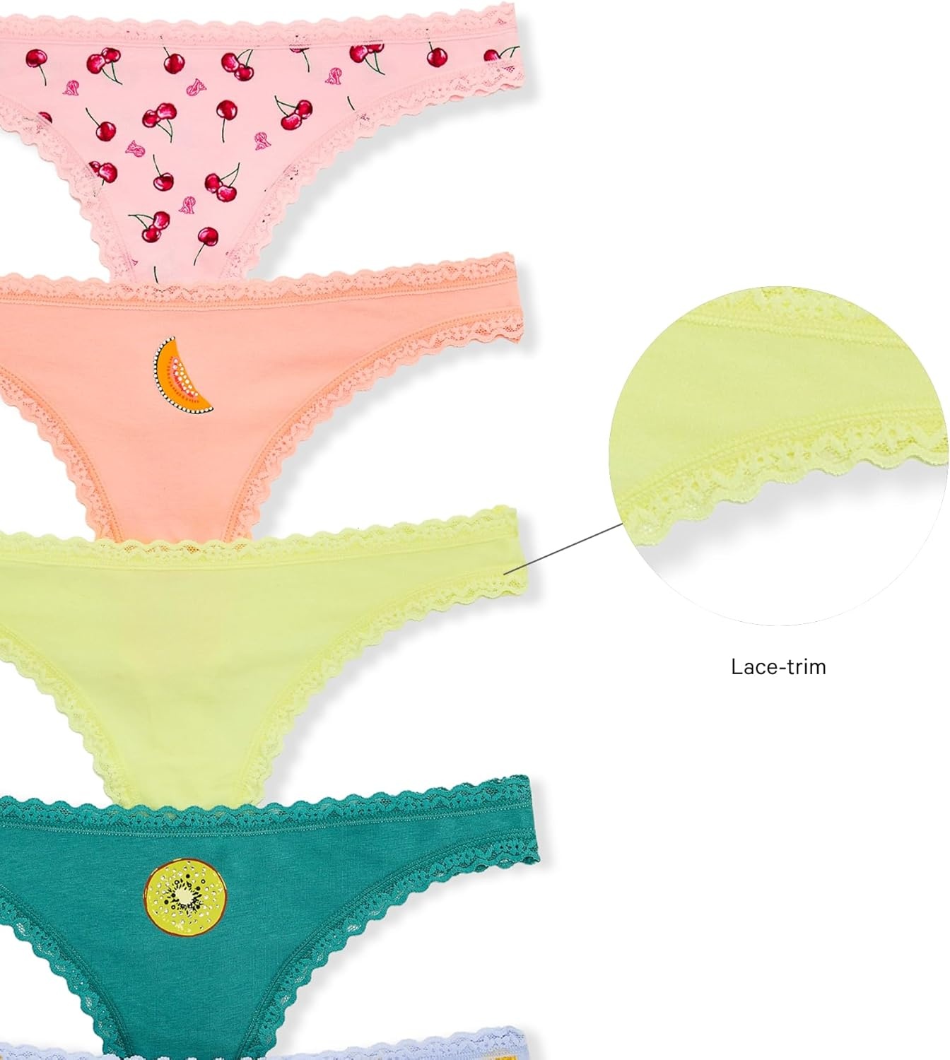 image:imageVictorias Secret Womens Cotton Thong Underwear Panties for Women Multi Pack XSXXLFruit Pack