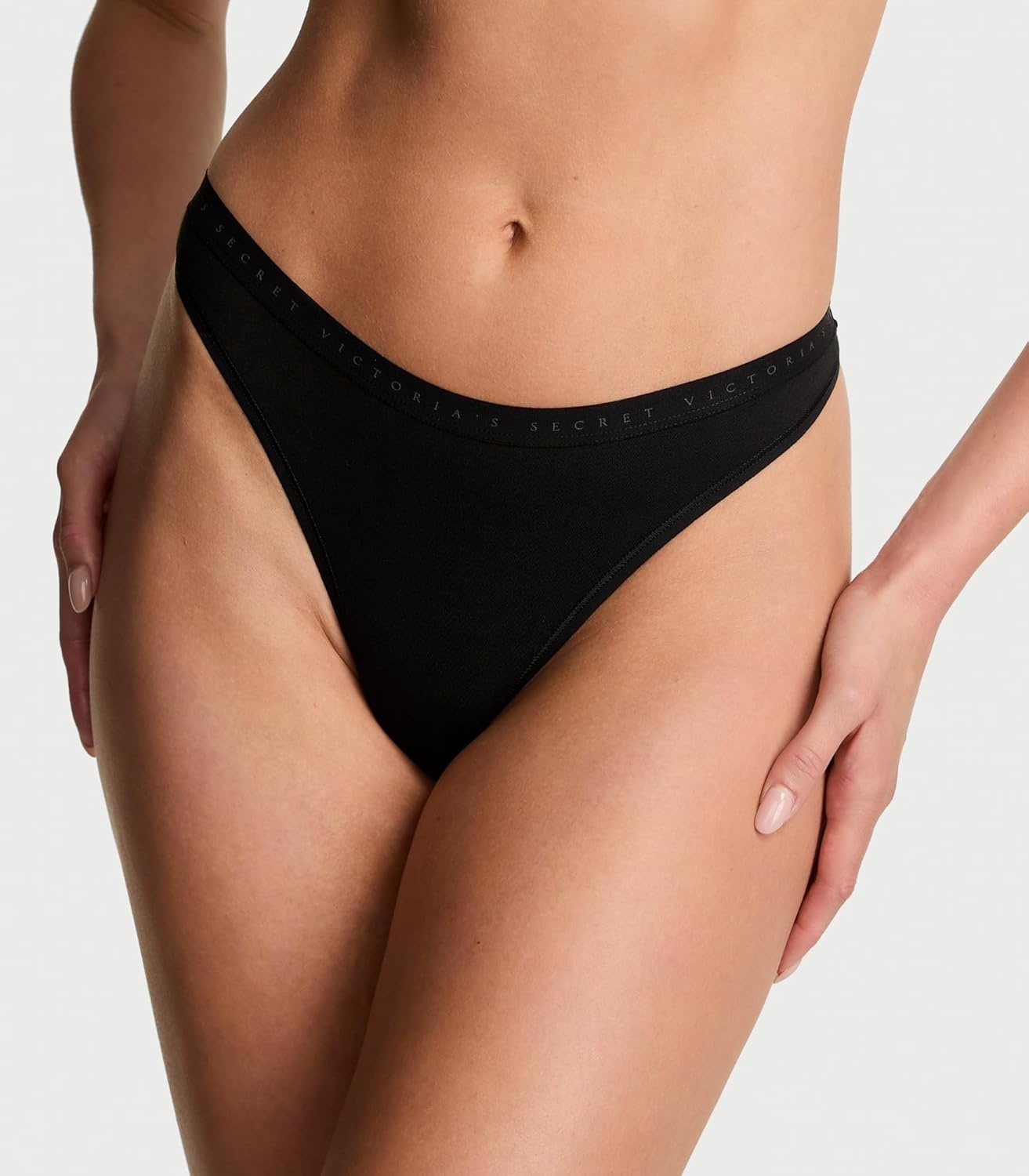 image:imageVictorias Secret Womens Cotton Thong Underwear Panties for Women Multi Pack XSXXLStripes Solids