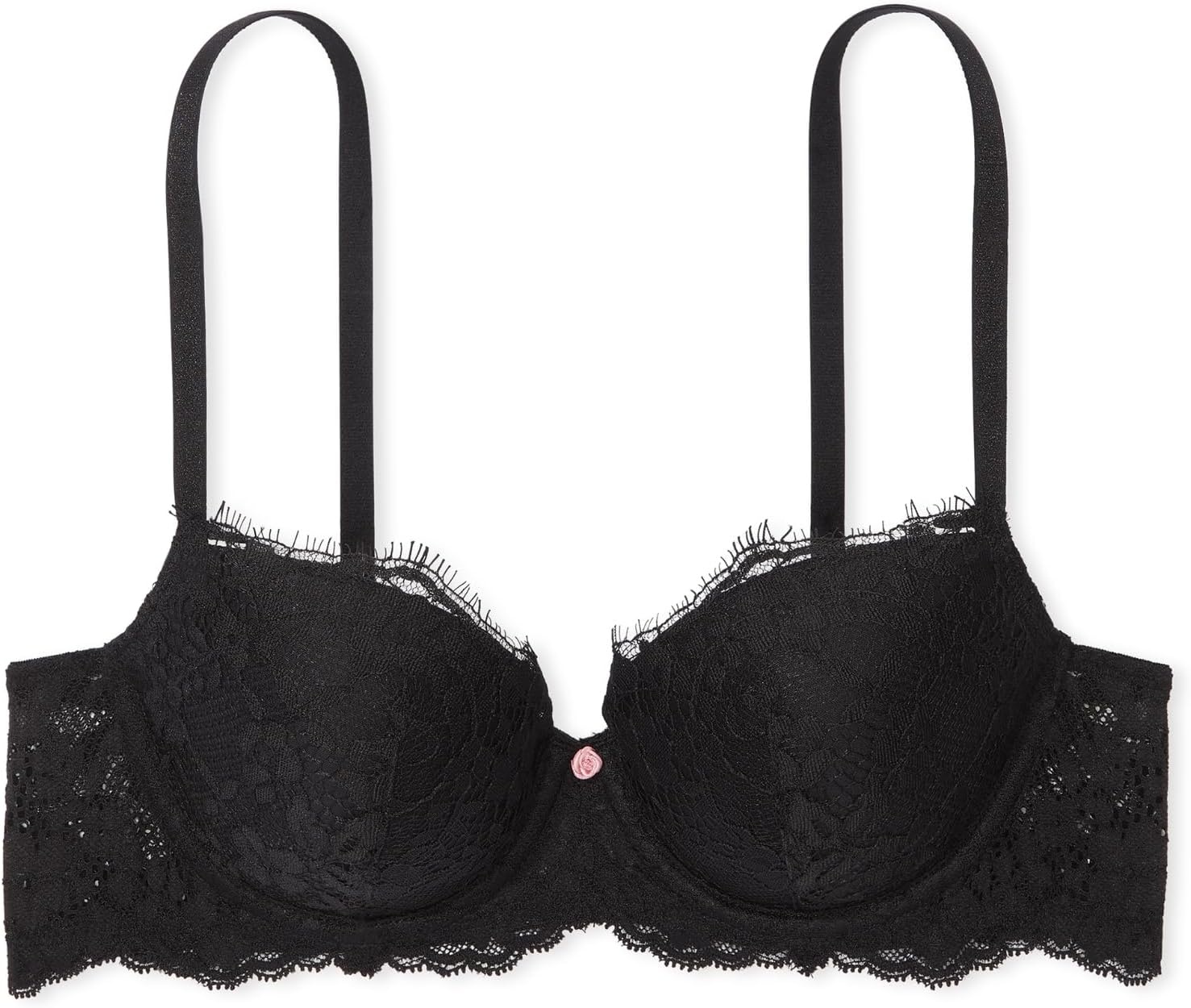 image:imageVictorias Secret Womens Dream Angels Lightly Lined Bra Bras for Women 32A38DDDBlack Lace New Look