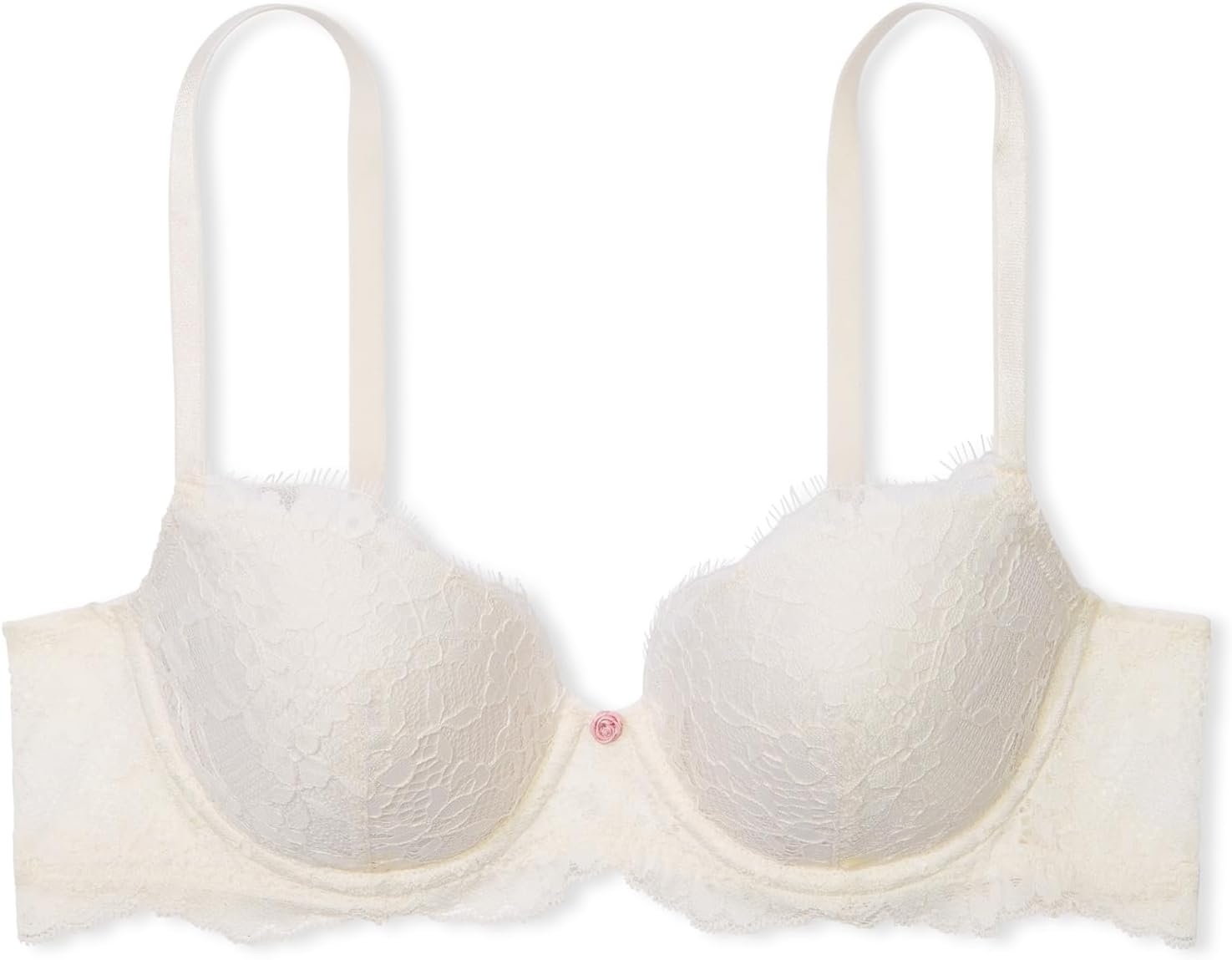 image:imageVictorias Secret Womens Dream Angels Lightly Lined Bra Bras for Women 32A38DDDCoconut White Lace New Look