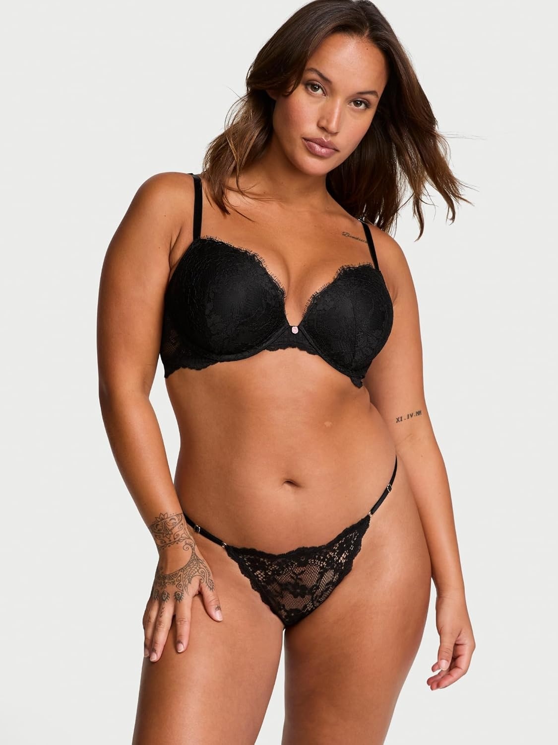 image:imageVictorias Secret Womens Dream Angels Push Up Bra Bras for Women 32A38DDDBlack Lace New Look