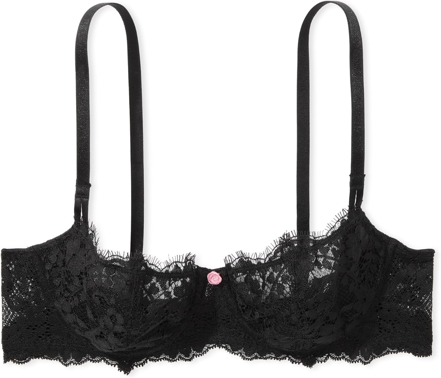 image:imageVictorias Secret Womens Dream Angels Wicked Unlined Balconette Bra Bras for Women 32A38DDDBlack New Look