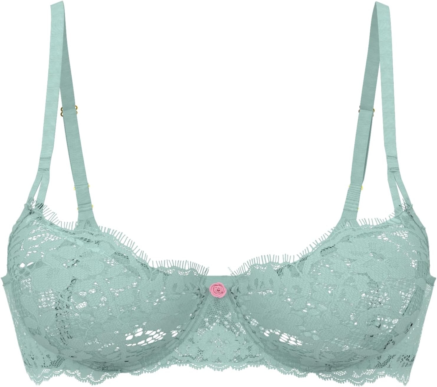 image:imageVictorias Secret Womens Dream Angels Wicked Unlined Balconette Bra Bras for Women 32A38DDDCanal Blue