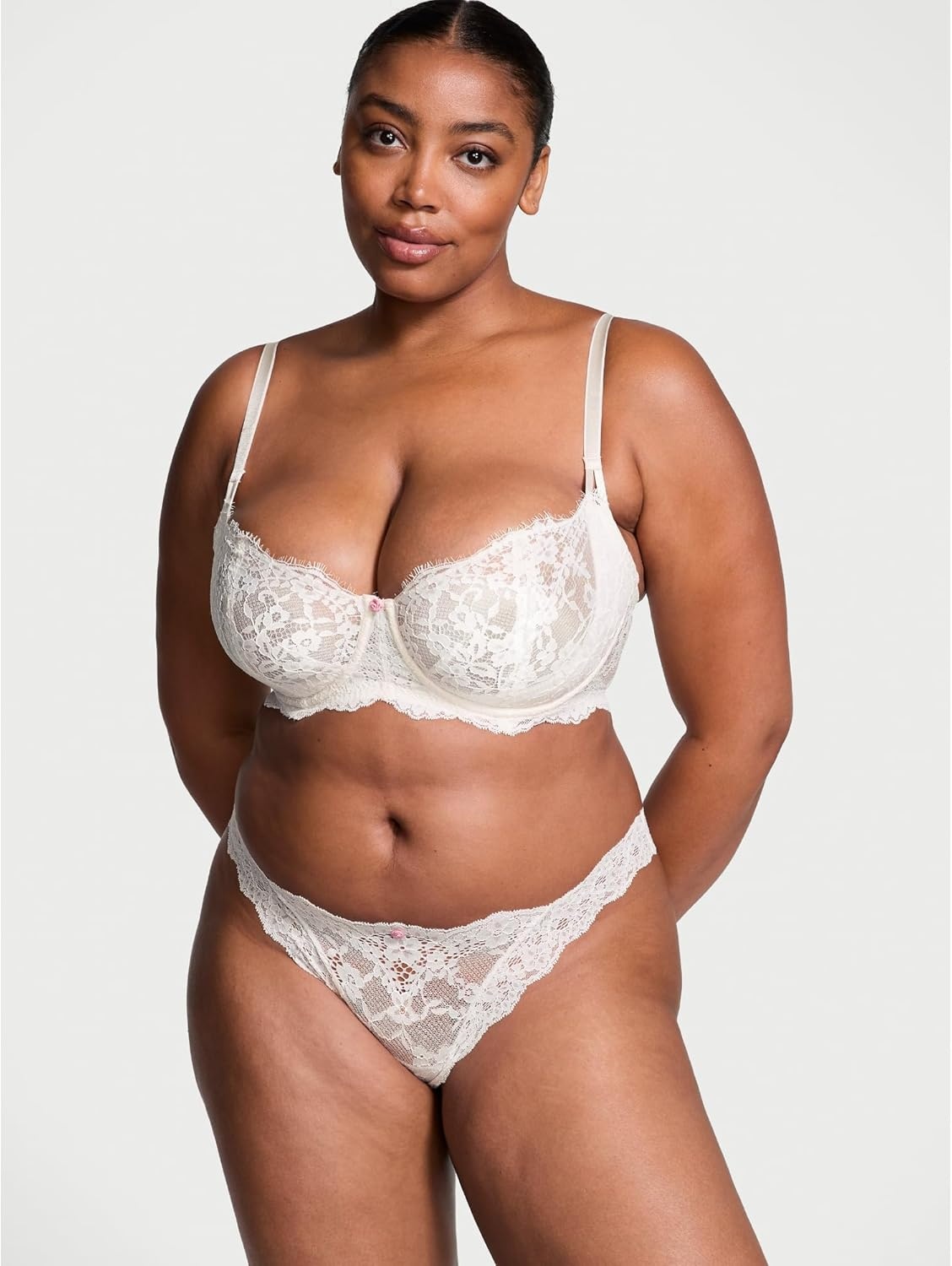 image:imageVictorias Secret Womens Dream Angels Wicked Unlined Balconette Bra Bras for Women 32A38DDDCoconut White New Look