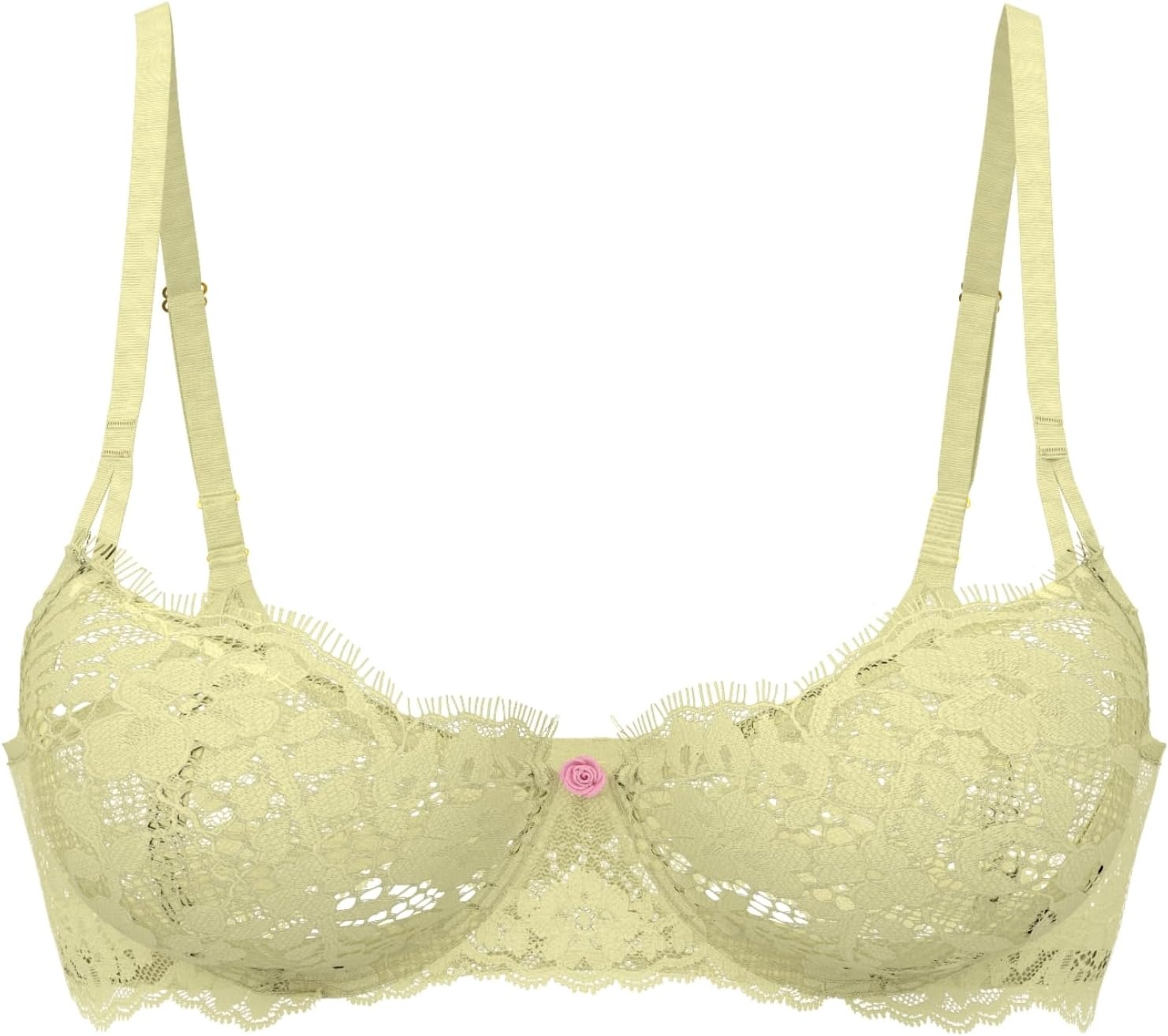 image:imageVictorias Secret Womens Dream Angels Wicked Unlined Balconette Bra Bras for Women 32A38DDDLemonade