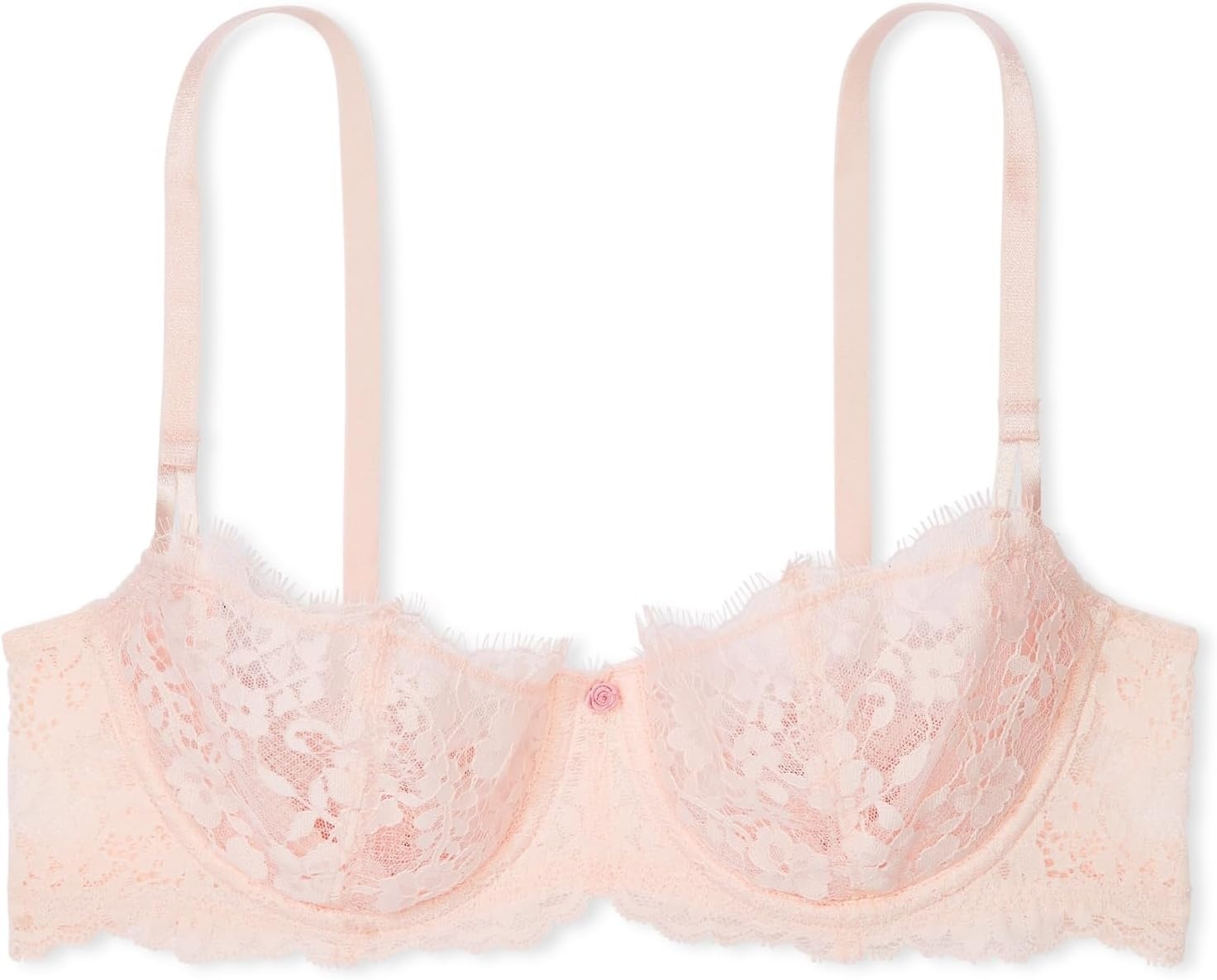 image:imageVictorias Secret Womens Dream Angels Wicked Unlined Balconette Bra Bras for Women 32A38DDDPurest Pink
