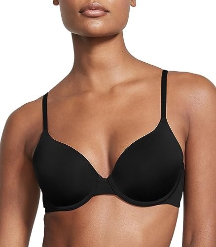 image:imageVictorias Secret Womens Full Coverage Lightly Lined TShirt Bra Bras for Women 32B38DDDBlack
