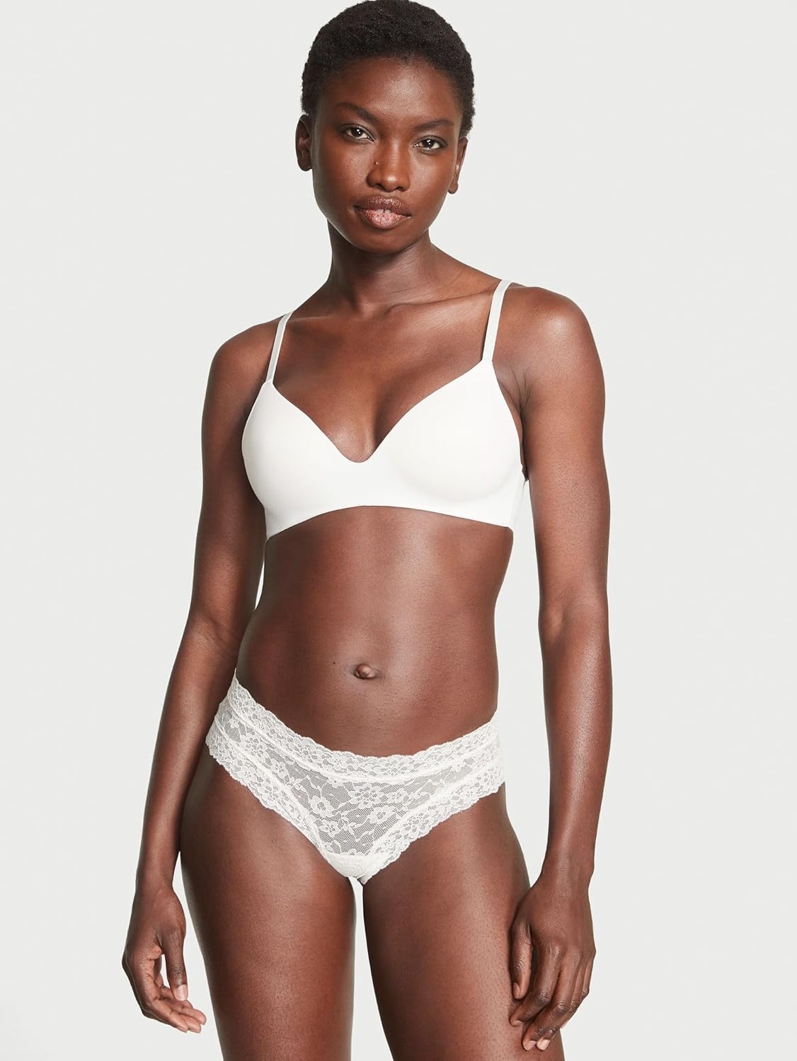 image:imageVictorias Secret Womens Lace Cheeky Underwear Minimal Coverage Panties for Women Multi Pack XSXXLPastels