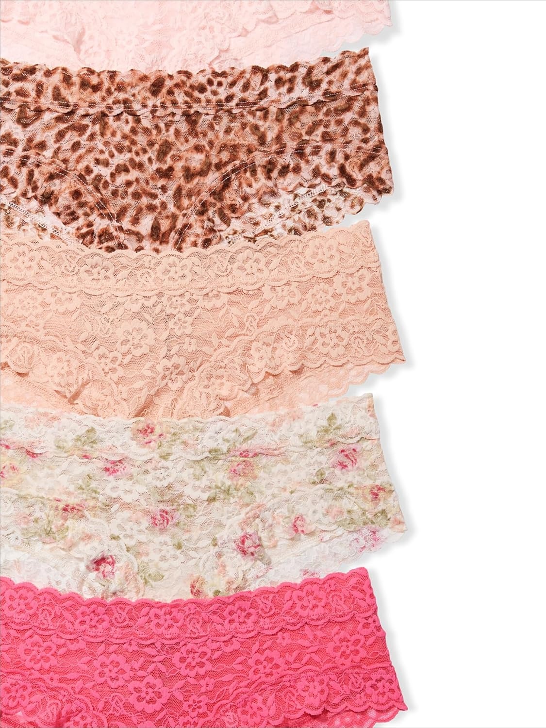 image:imageVictorias Secret Womens Lace Cheeky Underwear Minimal Coverage Panties for Women Multi Pack XSXXLSolids Florals