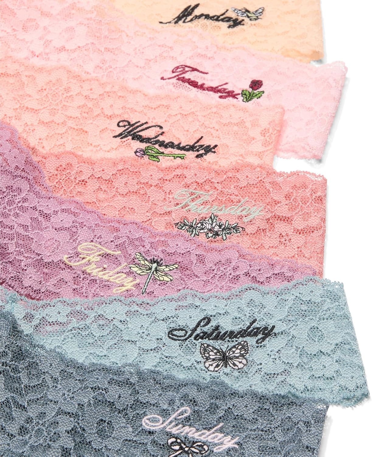 image:imageVictorias Secret Womens Lace Thong Underwear Panties for Women Multi PackDays of the Week