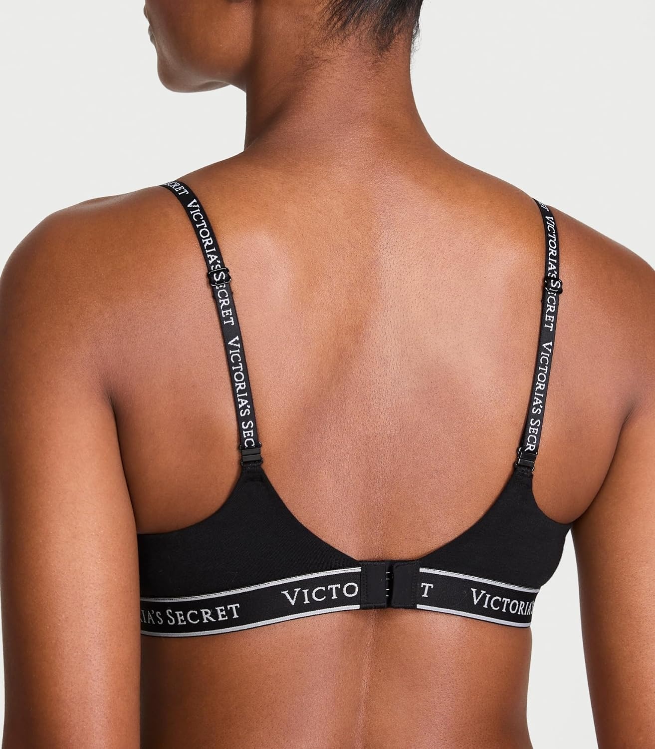image:imageVictorias Secret Womens Lightly Lined TShirt Bra Bras for Women 32A38DDDBlack Logo Band