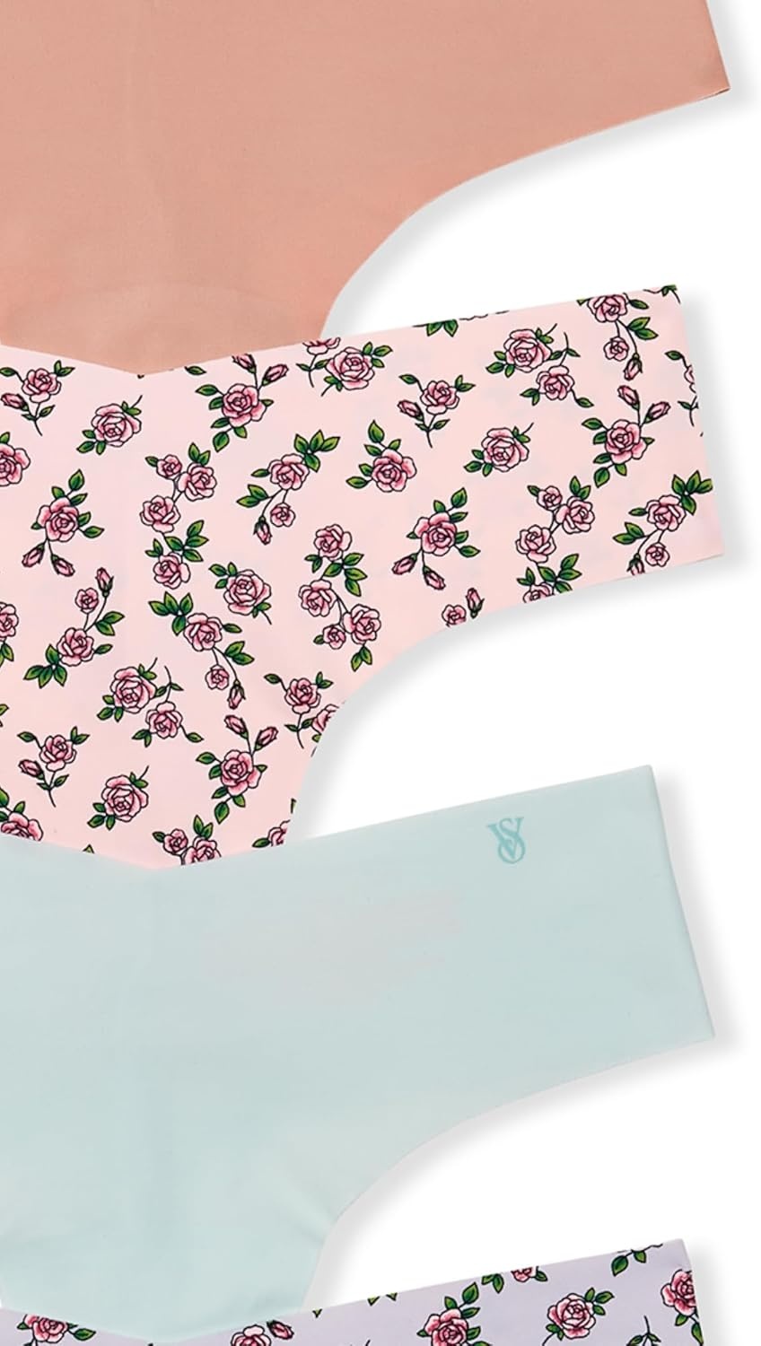 image:imageVictorias Secret Womens No Show Thong Underwear Panties for Women Multi Pack XSXXLSpring Florals