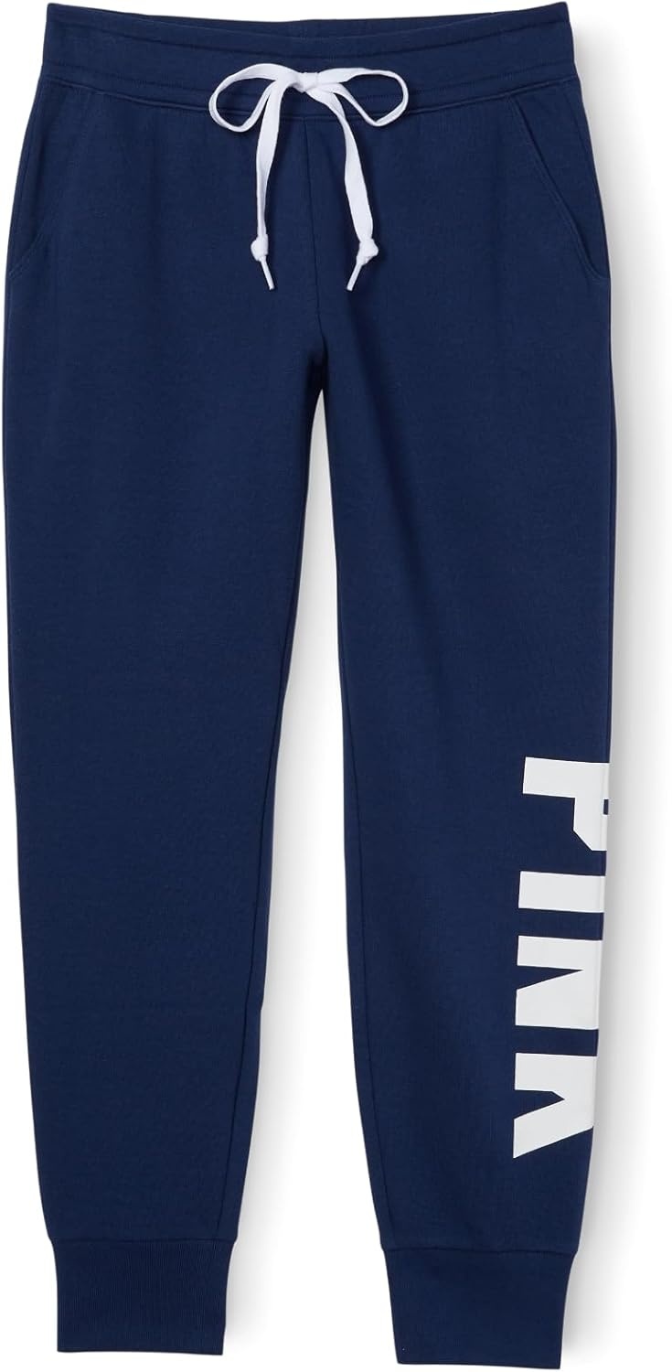 image:imageVictorias Secret Womens Pink Logo Fleece Jogger SweatpantsEnsign Classic