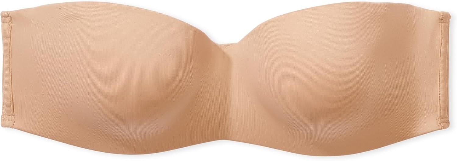 image:imageVictorias Secret Womens Pink Wear Everywhere Lightly Lined Strapless Bra Bras for Women 32A38DDDPraline