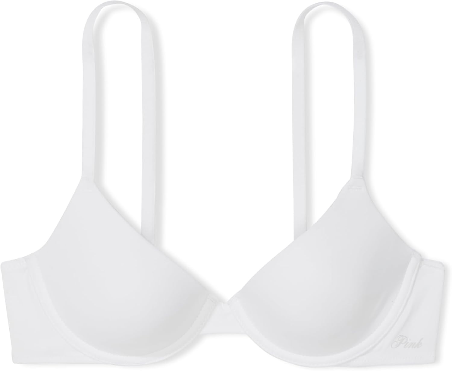 image:imageVictorias Secret Womens Pink Wear Everywhere Lightly Lined TShirt Bra Bras for Women 32A38DDOptic White