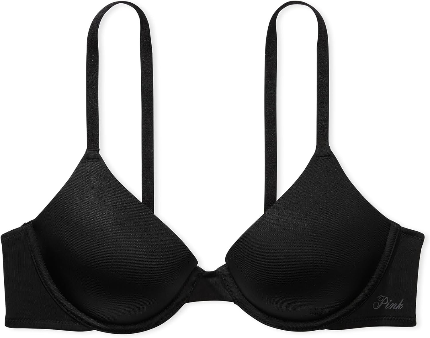 image:imageVictorias Secret Womens Pink Wear Everywhere Lightly Lined TShirt Bra Bras for Women 32A38DDPure Black