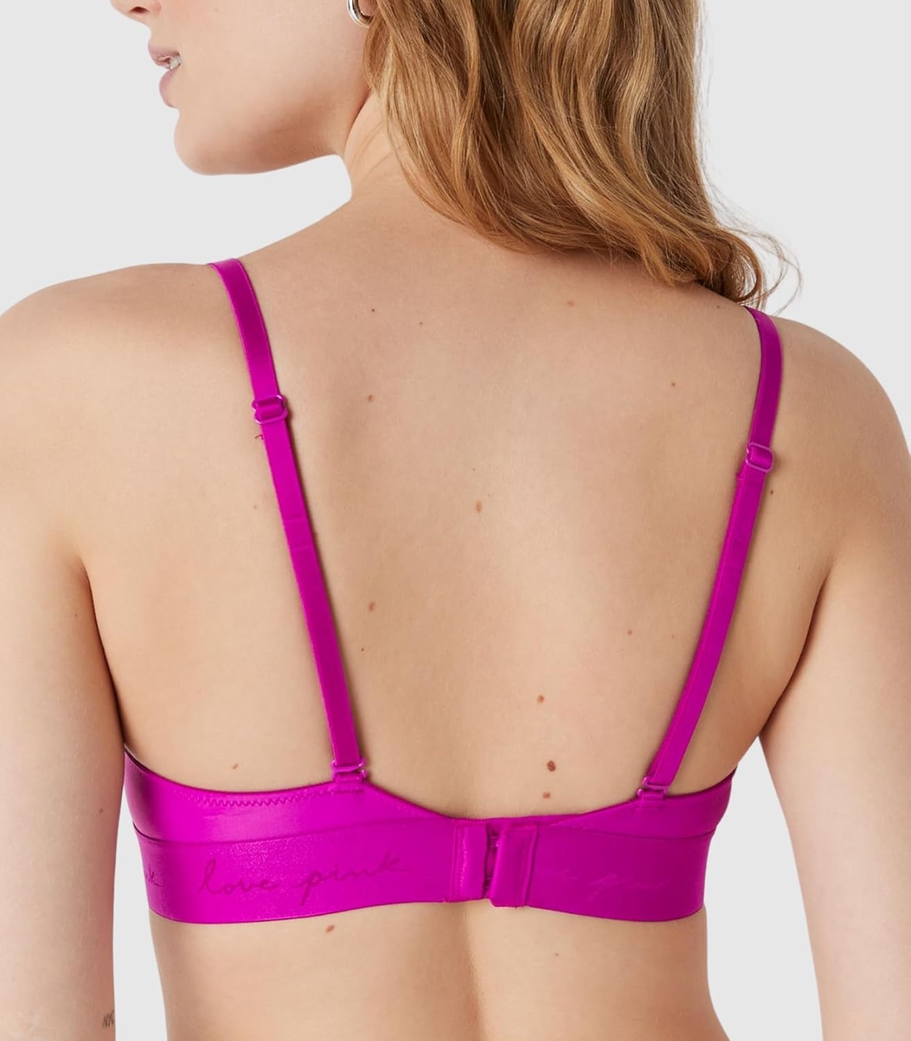 image:imageVictorias Secret Womens Pink Wear Everywhere Lightly Lined Wireless TShirt Bra Bras for Women 32A 38DDDDahlia Magenta