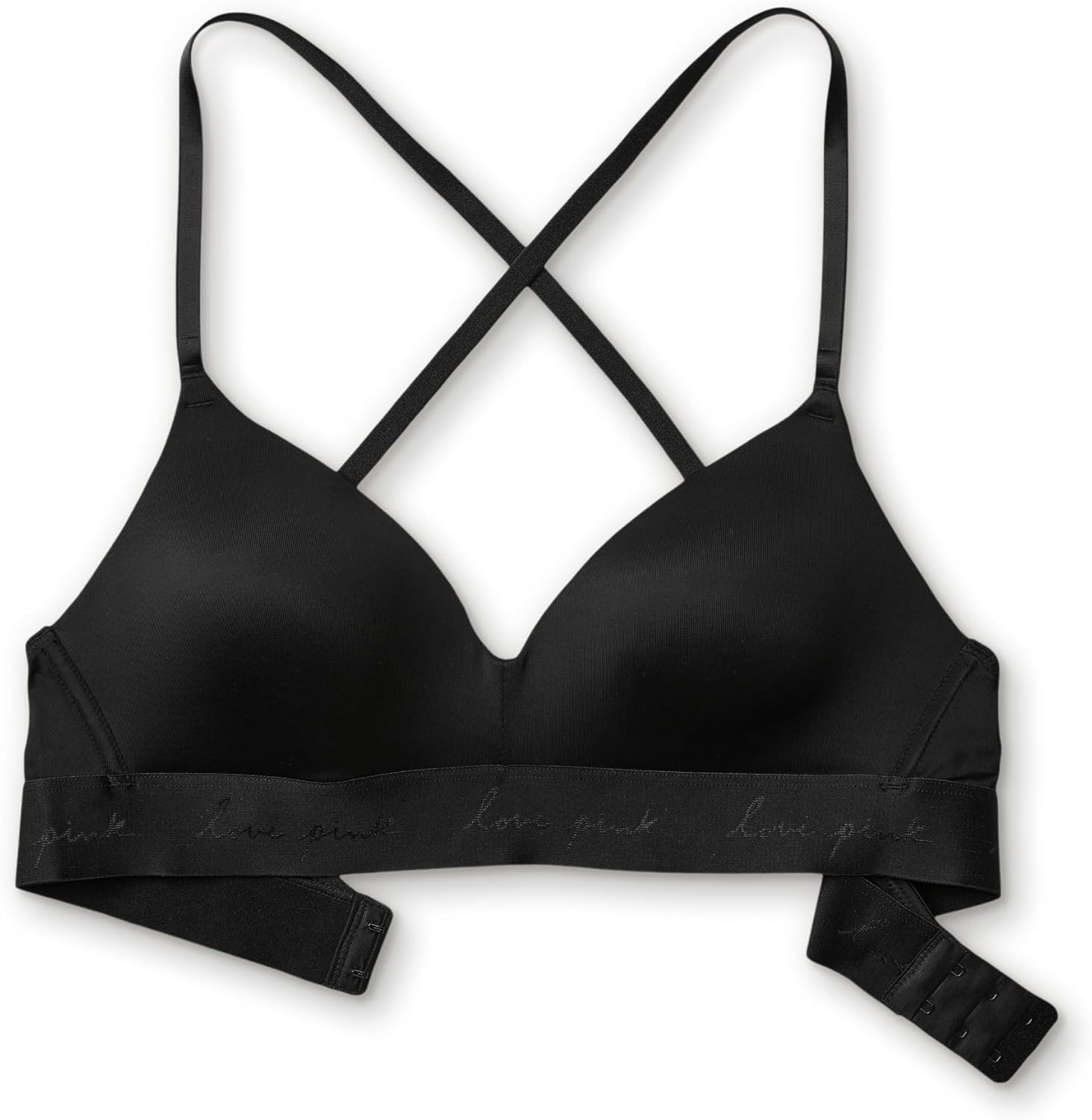image:imageVictorias Secret Womens Pink Wear Everywhere Lightly Lined Wireless TShirt Bra Bras for Women 32A 38DDDPure Black