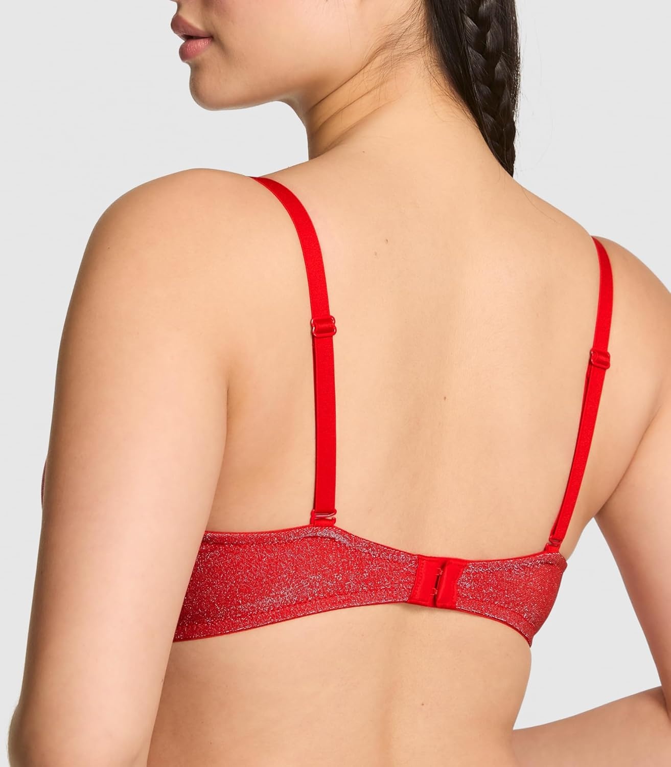 image:imageVictorias Secret Womens Pink Wear Everywhere Push Up Bra Bras for WomenBright Vermillion