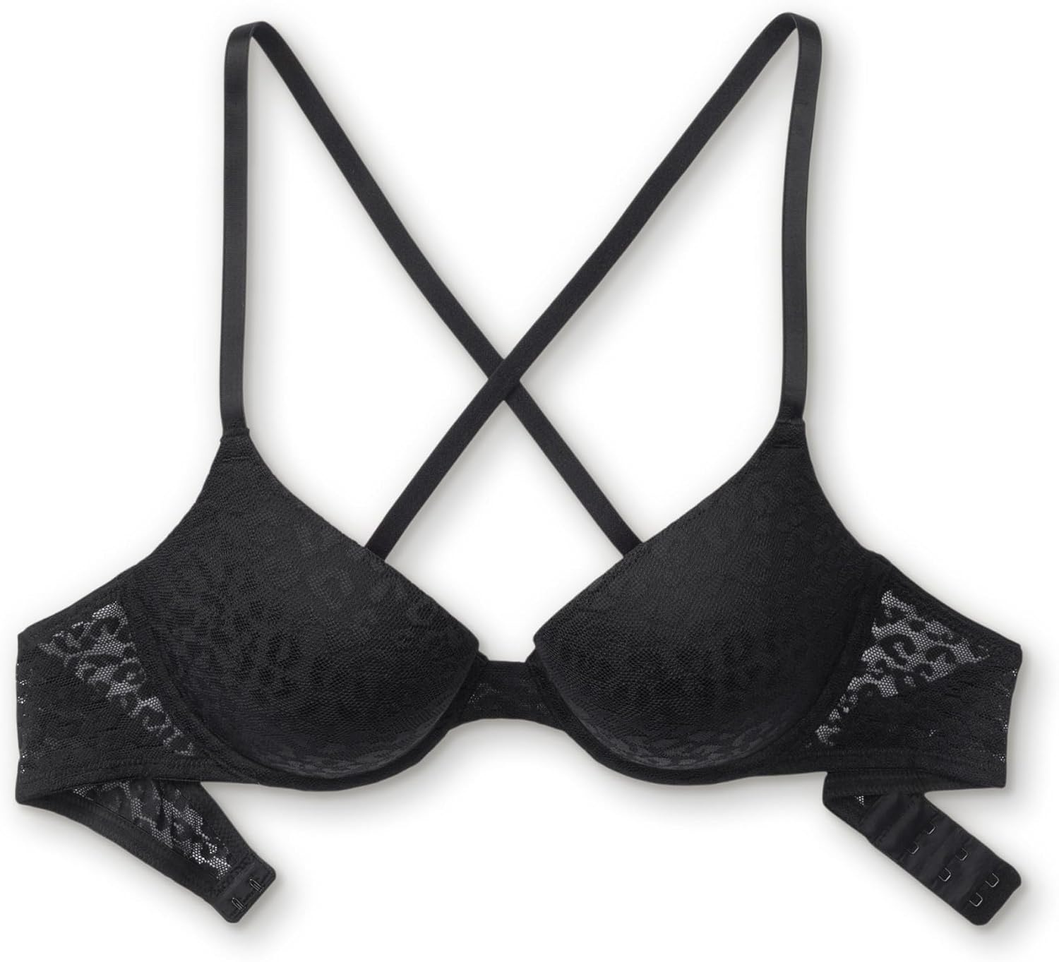 image:imageVictorias Secret Womens Pink Wear Everywhere Push Up Bra Bras for WomenPure Black Lace