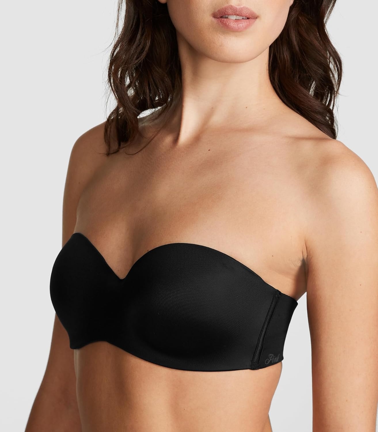 image:imageVictorias Secret Womens Pink Wear Everywhere Push Up Strapless Bra Bras for WomenBlackBeige