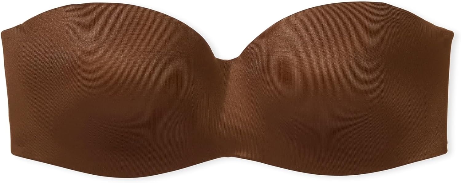 image:imageVictorias Secret Womens Pink Wear Everywhere Push Up Strapless Bra Bras for WomenGanache