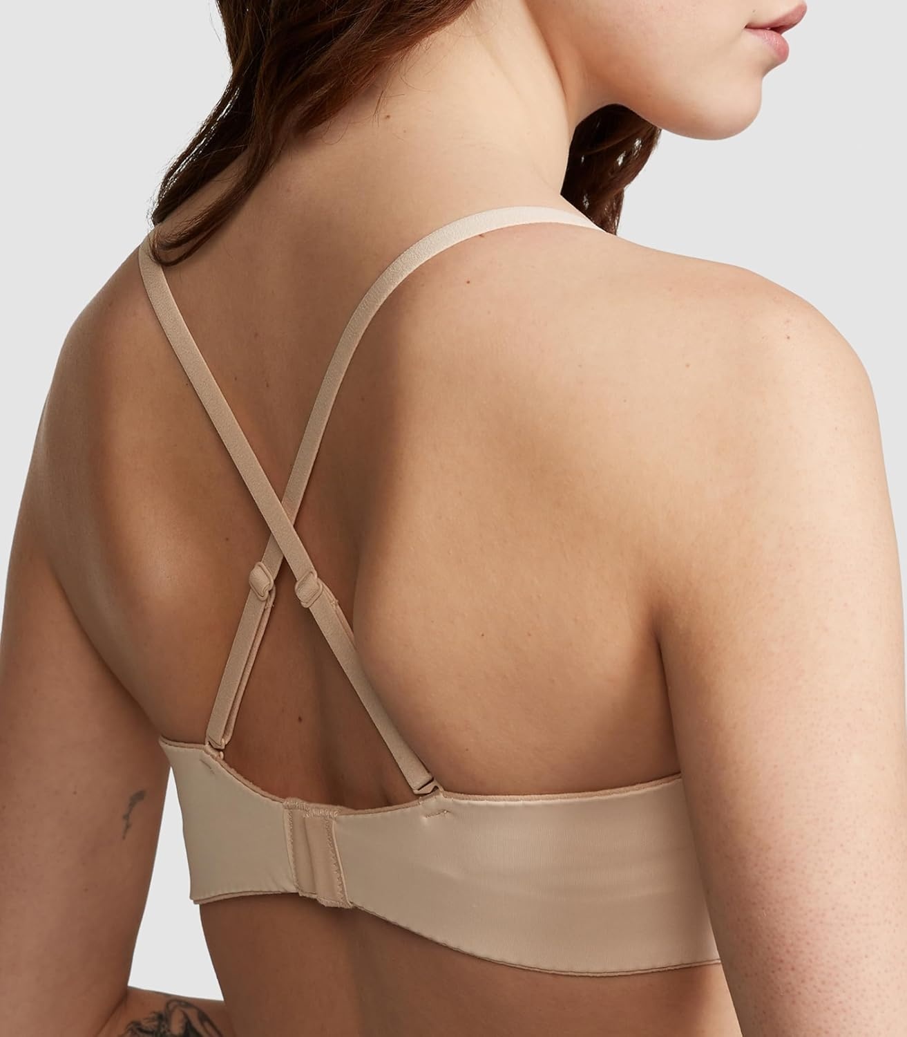 image:imageVictorias Secret Womens Pink Wear Everywhere Push Up Strapless Bra Bras for WomenMarzipan New Look