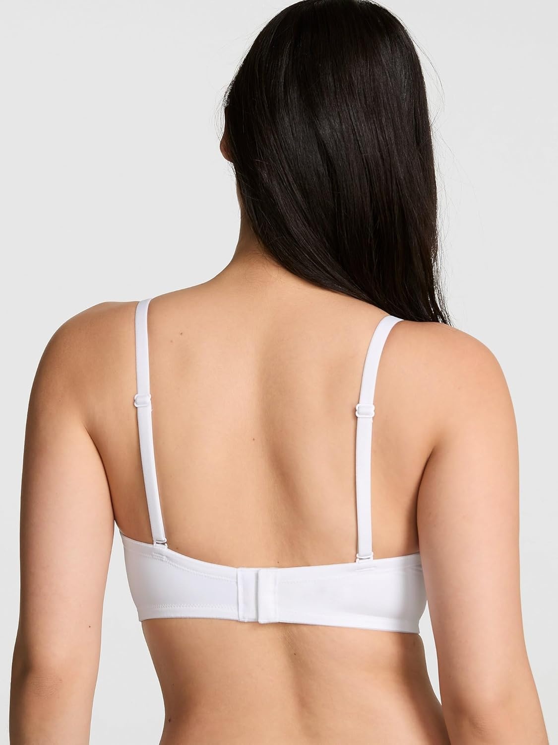 image:imageVictorias Secret Womens Pink Wear Everywhere Push Up Strapless Bra Bras for WomenOptic White