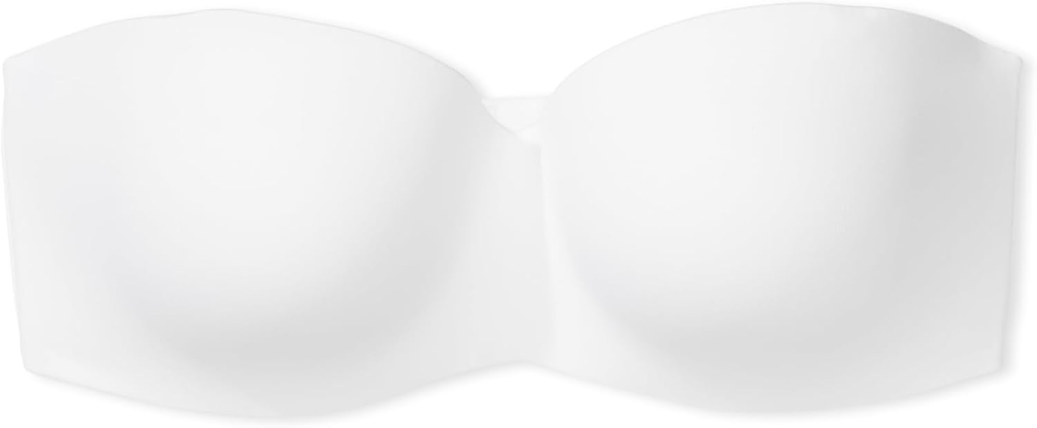 image:imageVictorias Secret Womens Pink Wear Everywhere Push Up Strapless Bra Bras for WomenOptic White New Look
