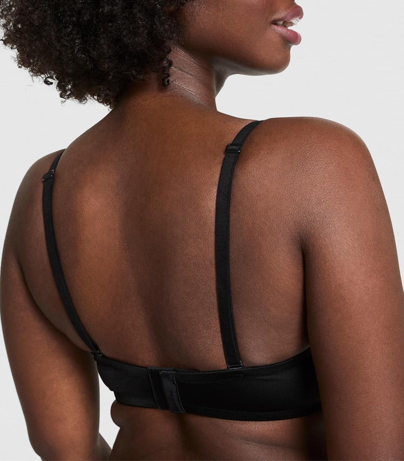 image:imageVictorias Secret Womens Pink Wear Everywhere Push Up Strapless Bra Bras for WomenPure Black