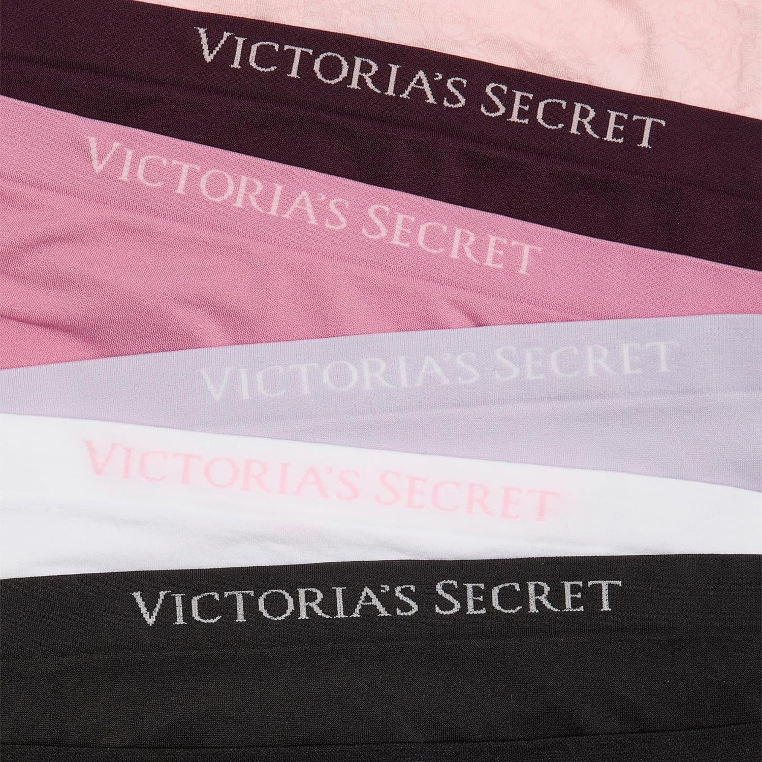 image:imageVictorias Secret Womens Seamless Thong Underwear Panties for Women Multi Pack XSXXLPastel Mix