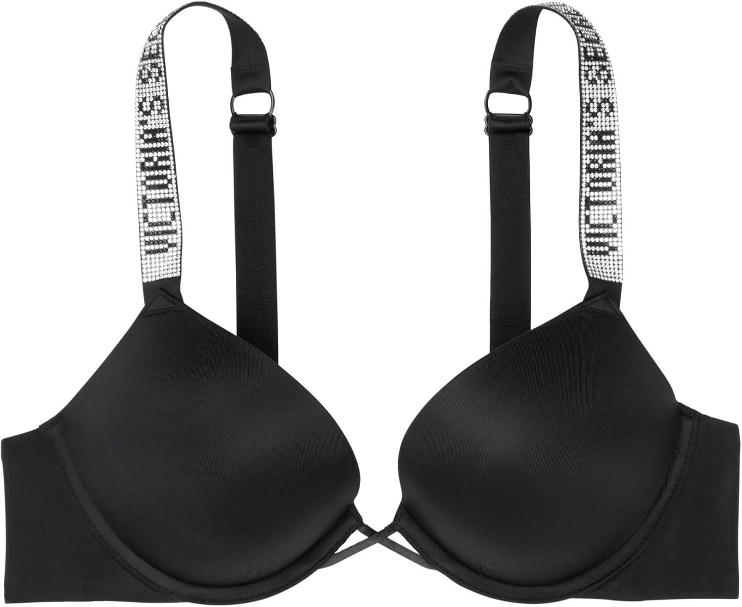image:imageVictorias Secret Womens Very Sexy Bombshell Adds2Cups Push Up Bra Bras for Women 32A38DDDBlack Shine