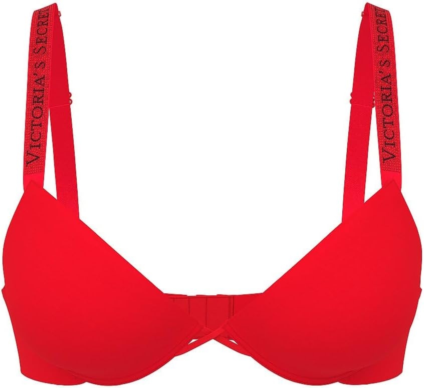 image:imageVictorias Secret Womens Very Sexy Bombshell Adds2Cups Push Up Bra Bras for Women 32A38DDDLipstick Red