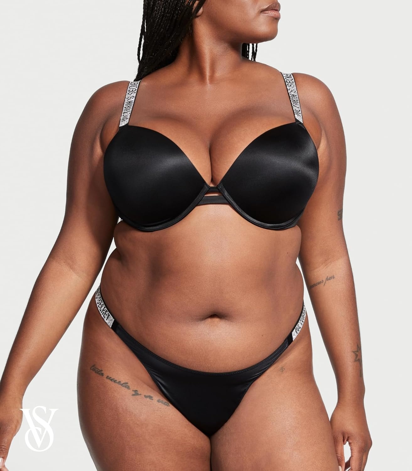 image:imageVictorias Secret Womens Very Sexy Shine Strap Thong Underwear Panties for Women XSXXLBlack Smooth