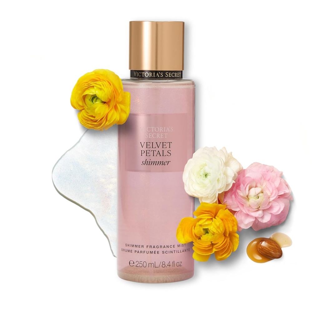 image:imageVictorias Secret Body Fragrance Mist Coconut Milk amp Rose 84 fl ozVelvet Petals Shimmer