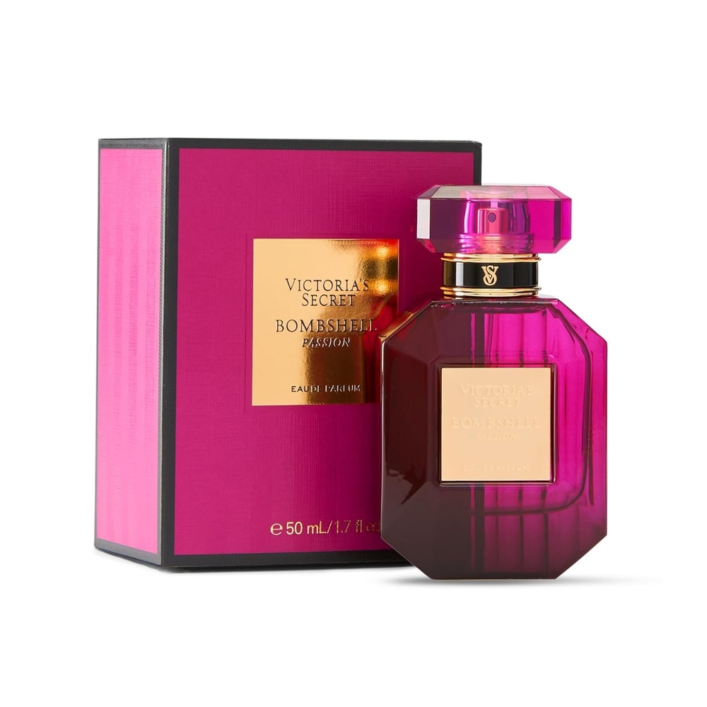 image:imageVictorias Secret Bombshell Passion Eau de Parfum Notes of Sparkling Cassis Queen Peony amp Fuchsia Rose Perfumes for Women 17 oz