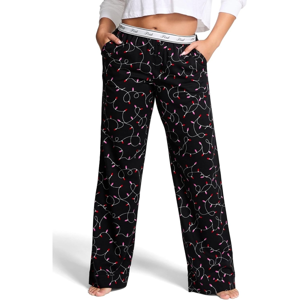 image:imageVictorias Secret PINK Flannel Pajama Pants Sleepwear for WomenLights