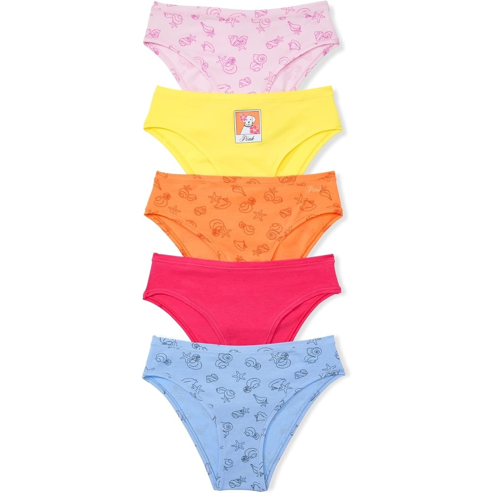 image:imageVictorias Secret PINK Womens Cotton Cheeky Underwear Panties for Women XSXLSeashell Summer Pack