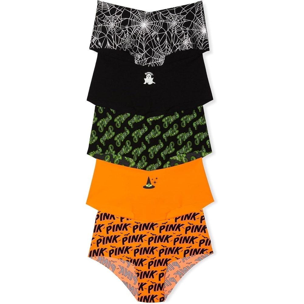 image:imageVictorias Secret PINK Womens No Show Cheeky Underwear Panties for Women XSXLHalloween Pack