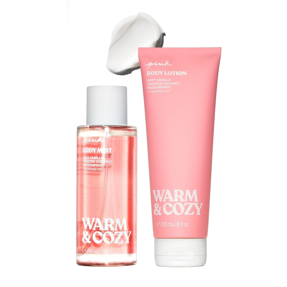 image:imageVictorias Secret Pink Vanilla amp Dreamy Mist amp Lotion SetWarm Cozy