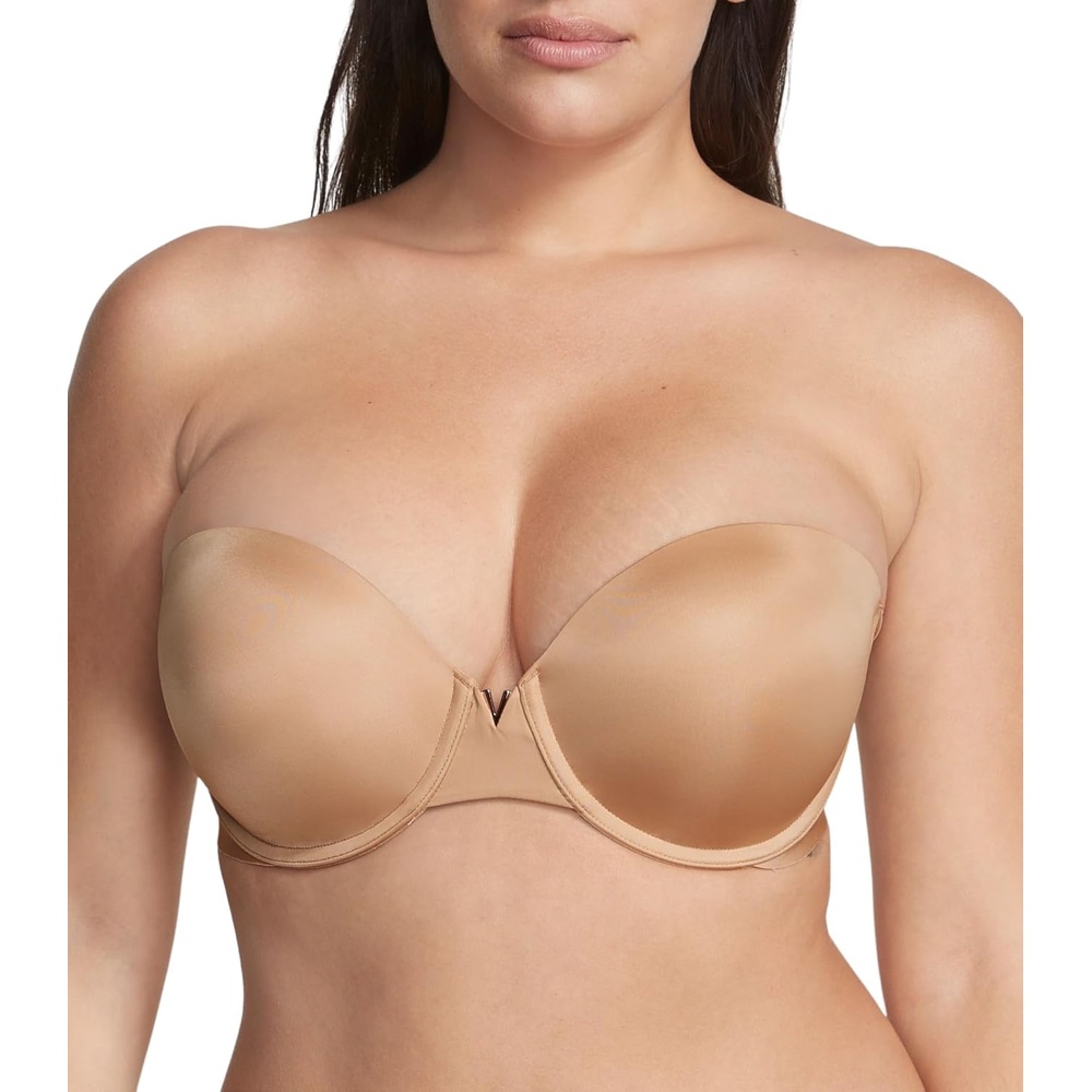 image:imageVictorias Secret Womens Bare Push Up Strapless Bra Bras for Women 32A38DDDPraline