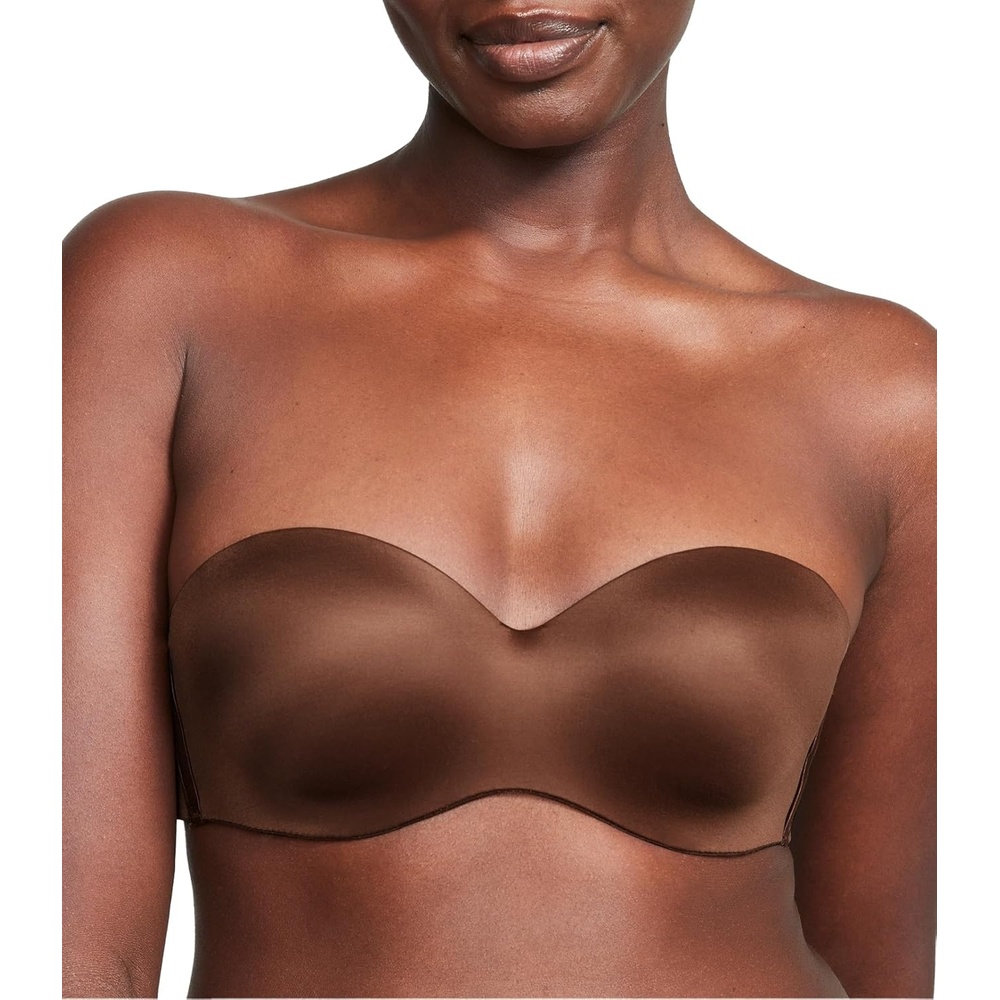 image:imageVictorias Secret Womens Body By Victoria Lightly Lined Strapless Bra Bras for Women 32A38DDDGanache