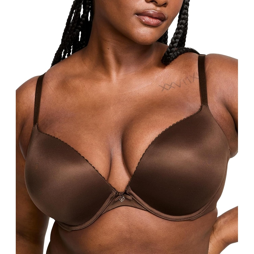 image:imageVictorias Secret Womens Body By Victoria Lightly Lined TShirt Bra Bras for Women 32A38DDDGanache