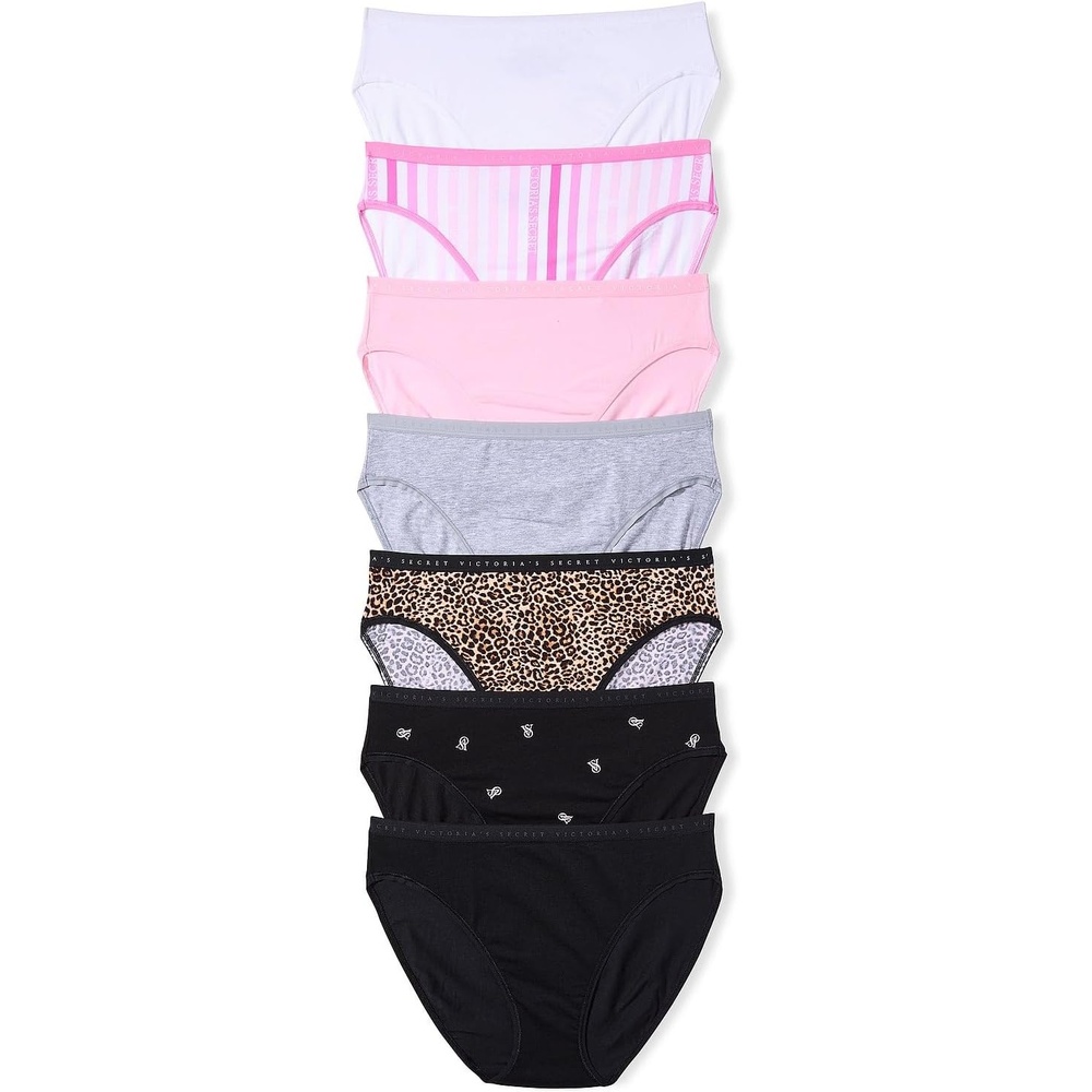 image:imageVictorias Secret Womens Cotton Brief Underwear Full Coverage Panties for Women Multi Pack XSXXLLeopard Pack