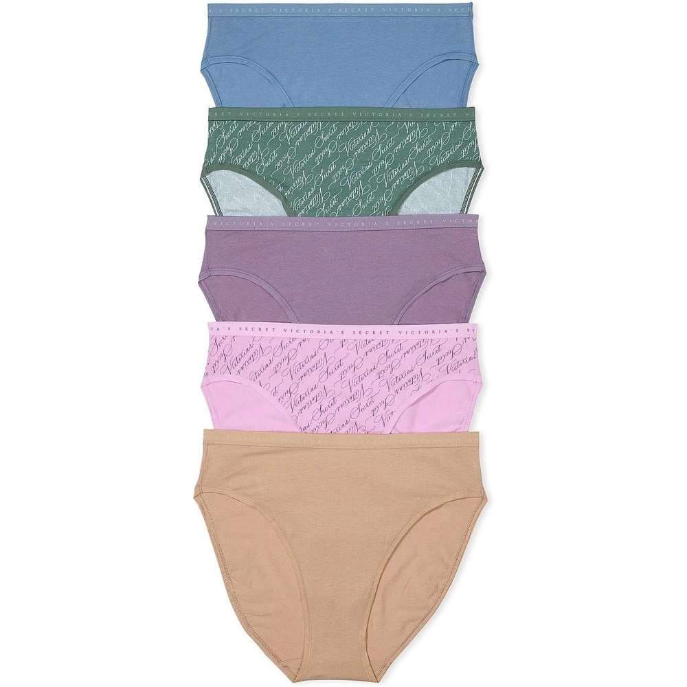image:imageVictorias Secret Womens Cotton Brief Underwear Full Coverage Panties for Women Multi Pack XSXXLMulti