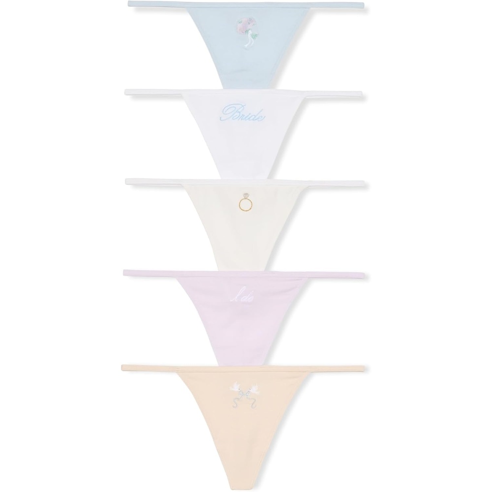 image:imageVictorias Secret Womens Cotton Thong Underwear Panties for Women Multi Pack XSXXLBridal